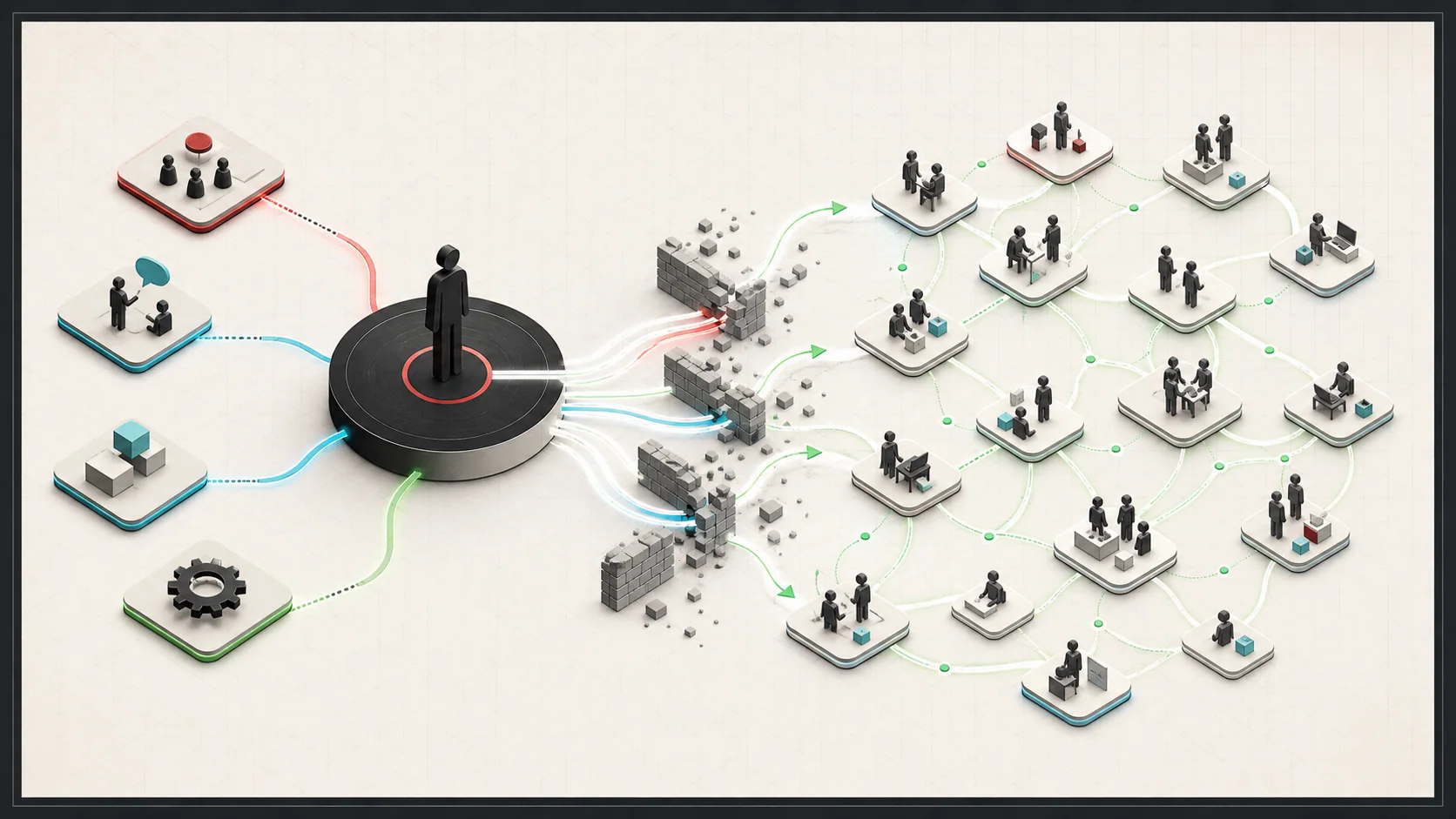 Management Leverage for Software Leaders: What Andy Grove Still Gets Right architecture illustration