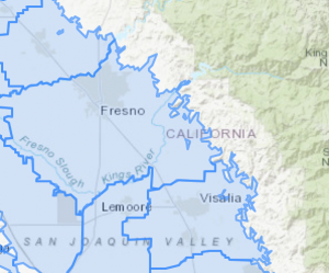 GIS Fresno Map